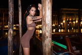 Nighttime Venice Without Panties photo 1