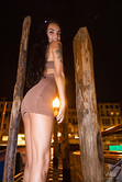 Nighttime Venice Without Panties photo 3