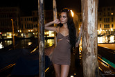 Nighttime Venice Without Panties photo 6