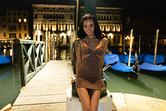 Nighttime Venice Without Panties photo 10