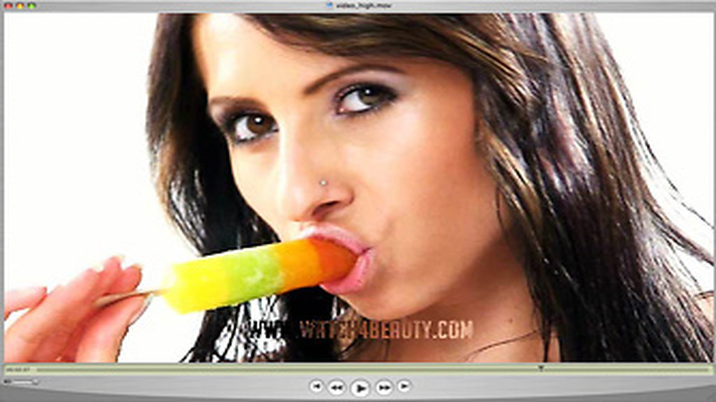 Ice lolly and honey video 1