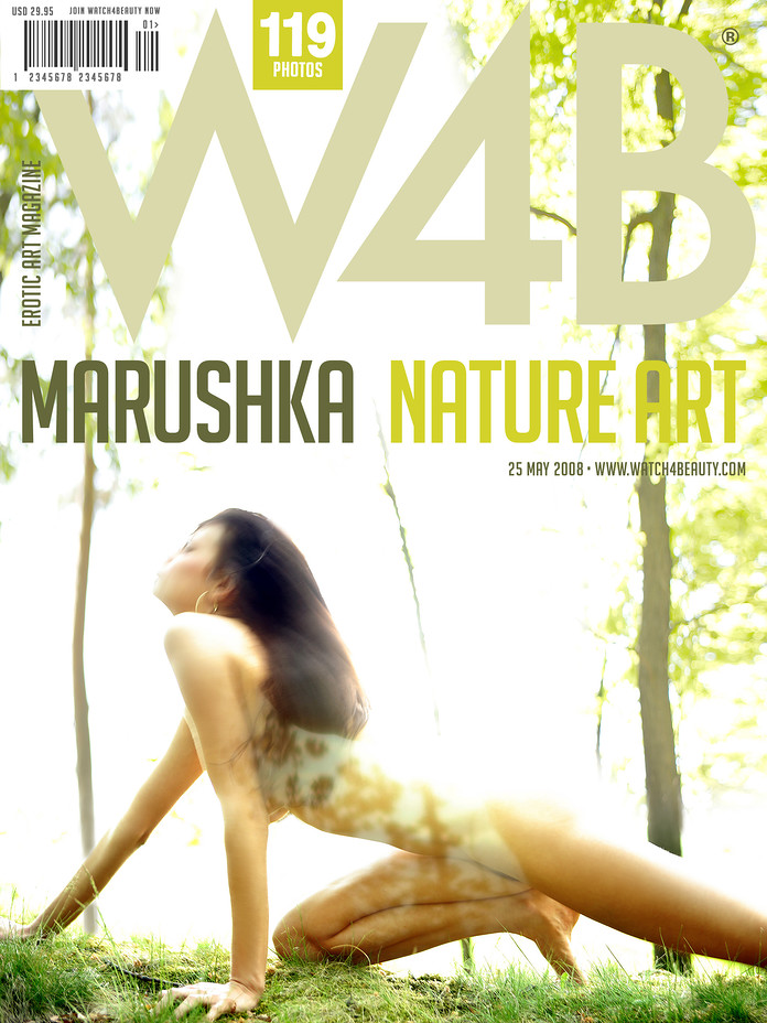 Marushka in Nature art