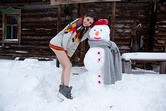 Snowman photo 2