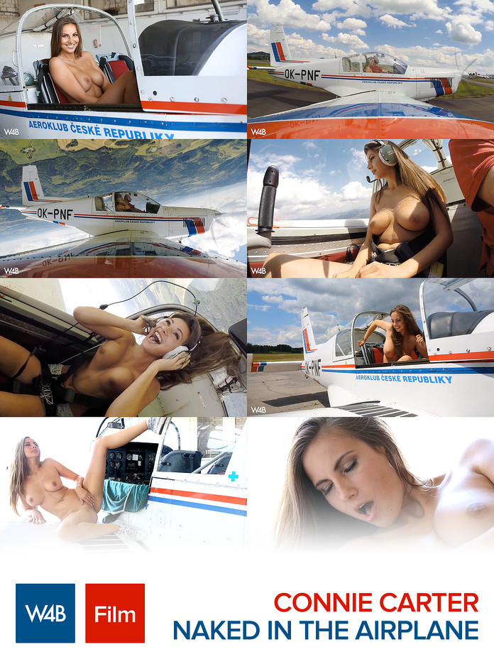 Connie Carter in Naked in the airplane