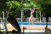 Poolside with Emily photo 3